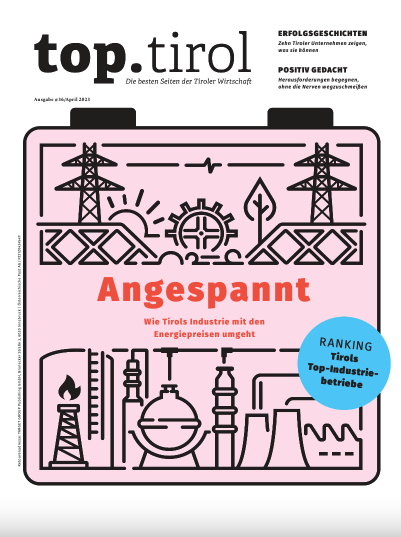 Cover top.tirol - das Tiroler Wirtschaftsmagazin